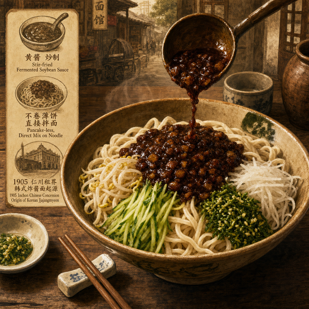 老北京 자장미엔 한 그릇 이미지