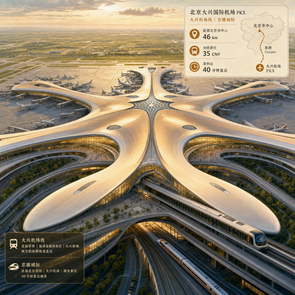 PKX 대흥국제공항 Zaha Hadid 해성