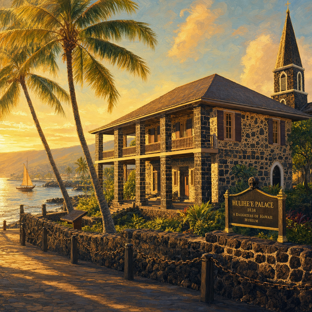 Kailua-Kona + Hulihe'e Palace