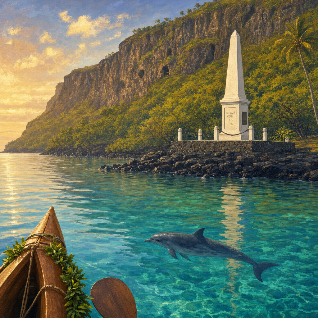 Kealakekua Bay + Cook Monument