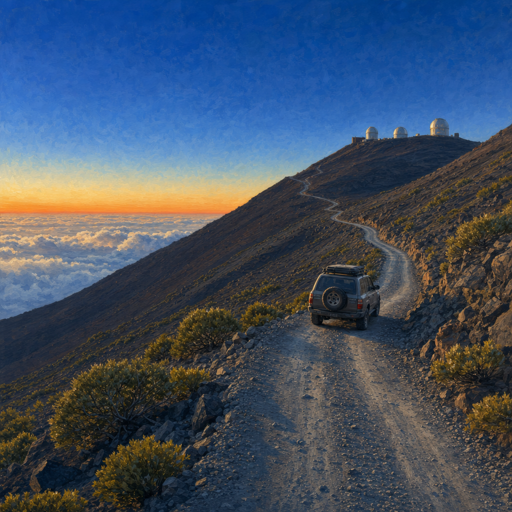 Mauna Kea 4WD 정상 접근로