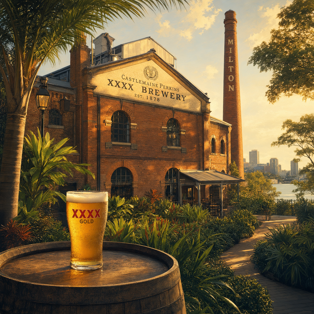 XXXX Brewery 외관