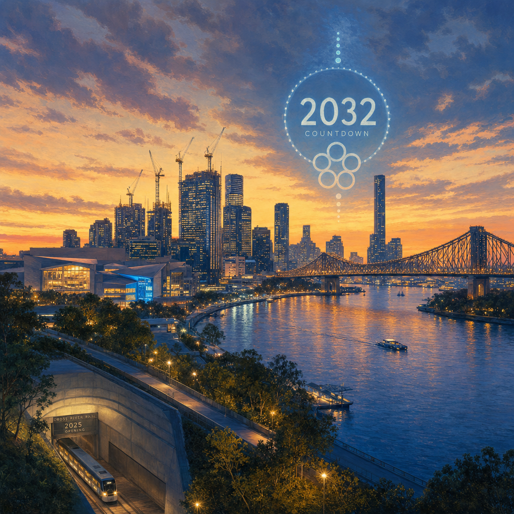 Brisbane 2032 올림픽 forward narrative