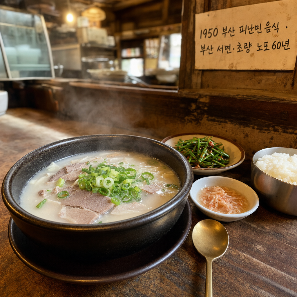 돼지국밥 한 그릇
