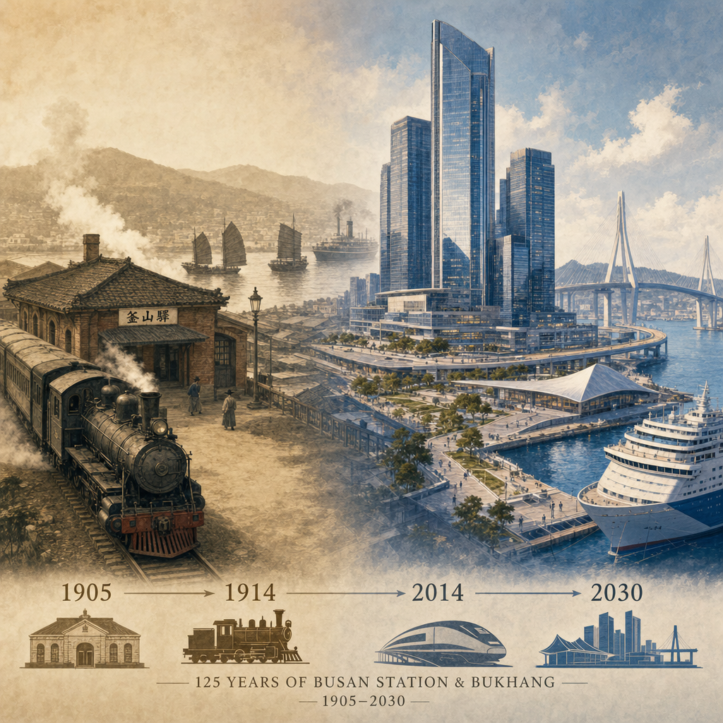 1905 경부선 개통 + 2030 EXPO 북항 125년