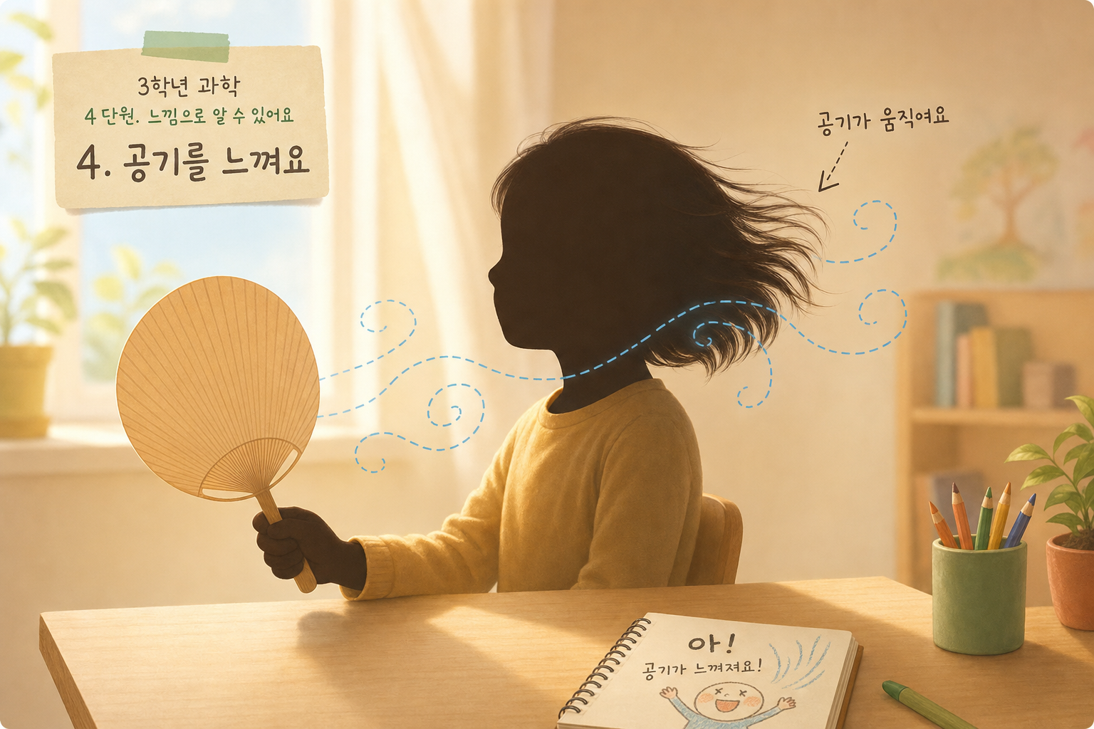 초3 화학 넷째 시간 — 공기를 느껴 봐요 표지