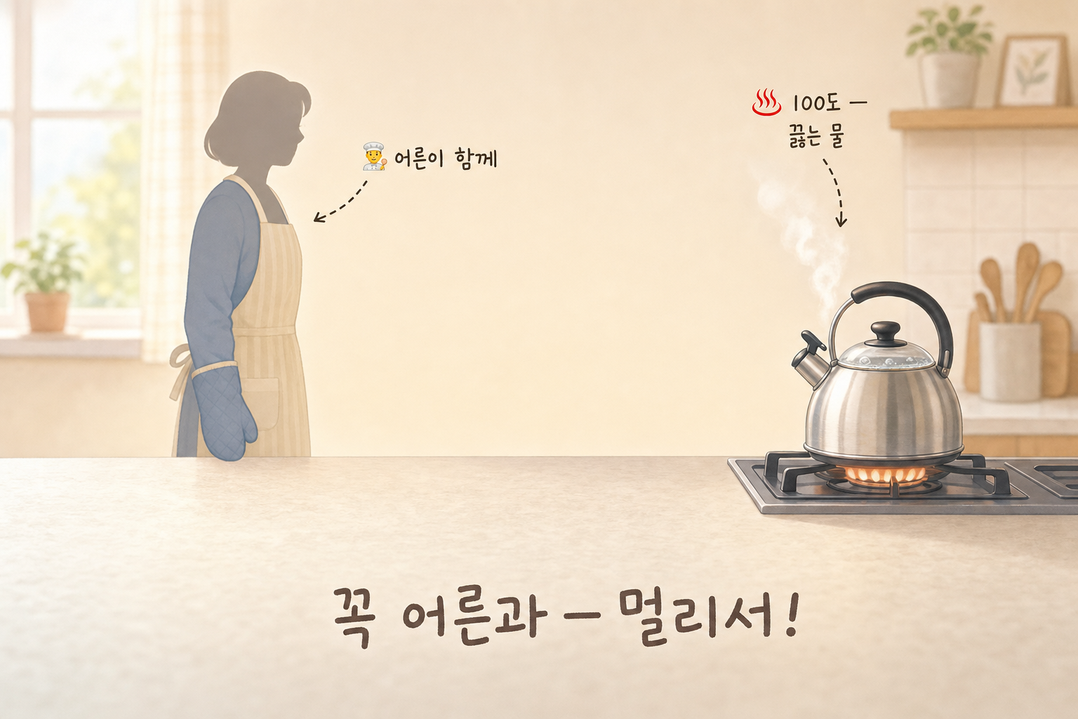 초4 화학 네 번째 시간 — 물이 펄펄 끓을 때 (끓다) 표지