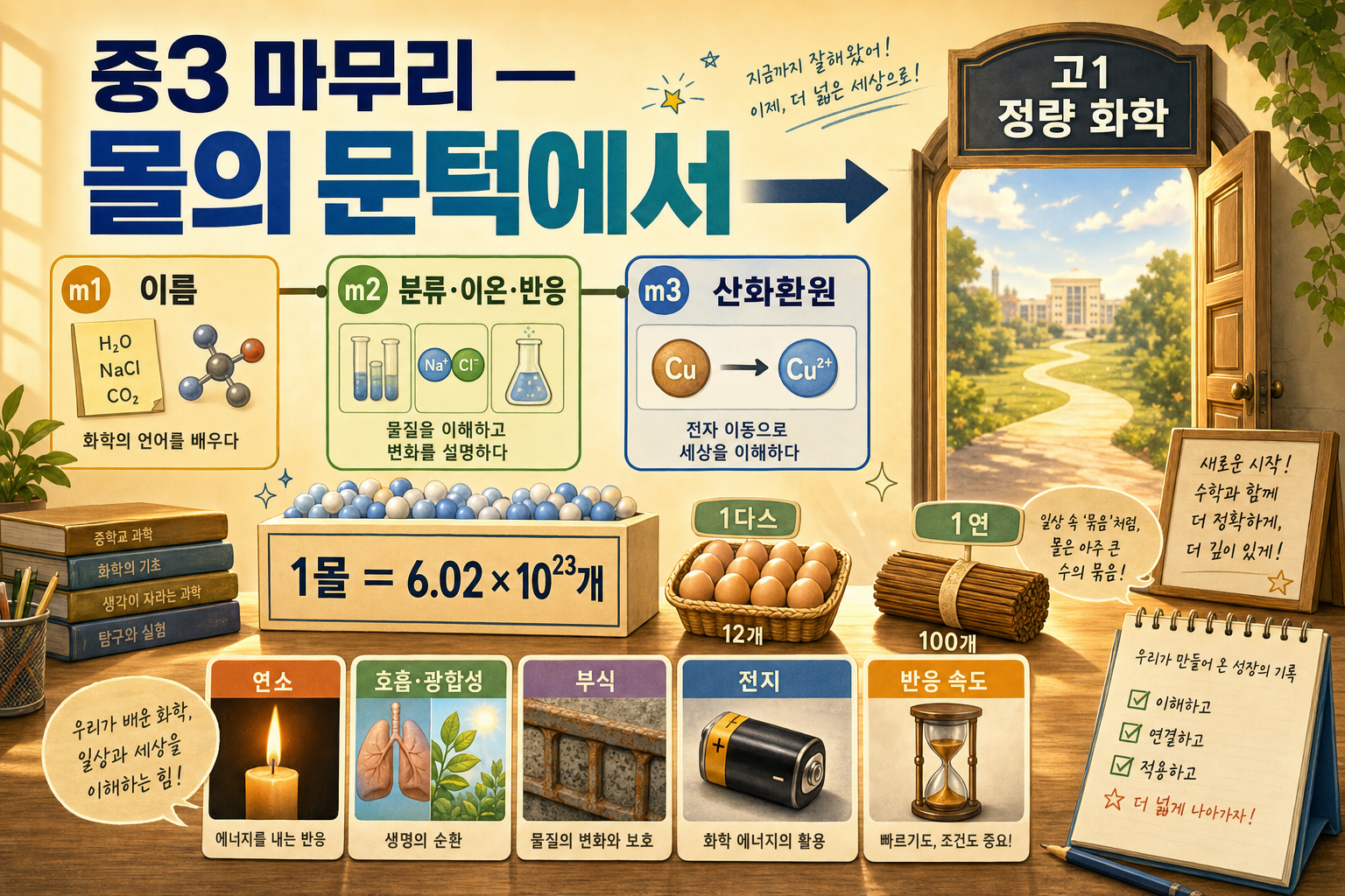 중3 마무리 — 몰의 문턱에서 표지
