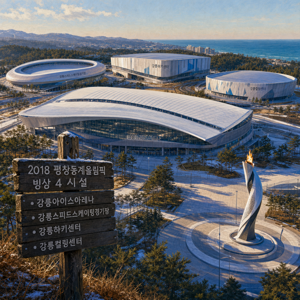 강릉올림픽파크 빙상 4 시설