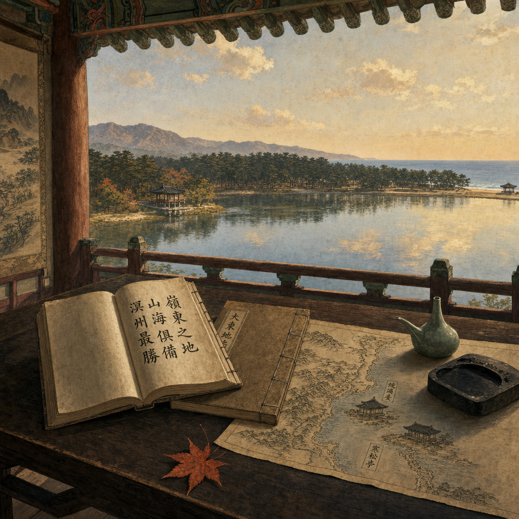 1751 「택리지」 + 1864 「대동지지」 영동 사료