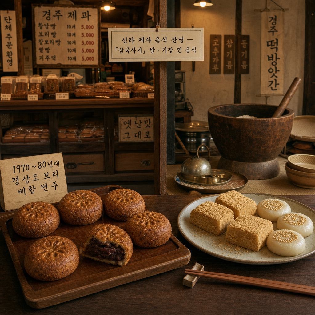 보리빵 + 떡메 떡