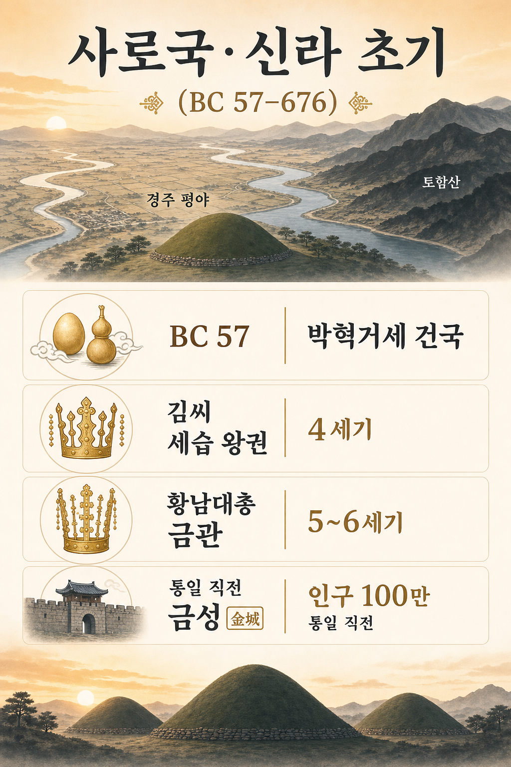 사로국·신라 초기 (BC 57–676)