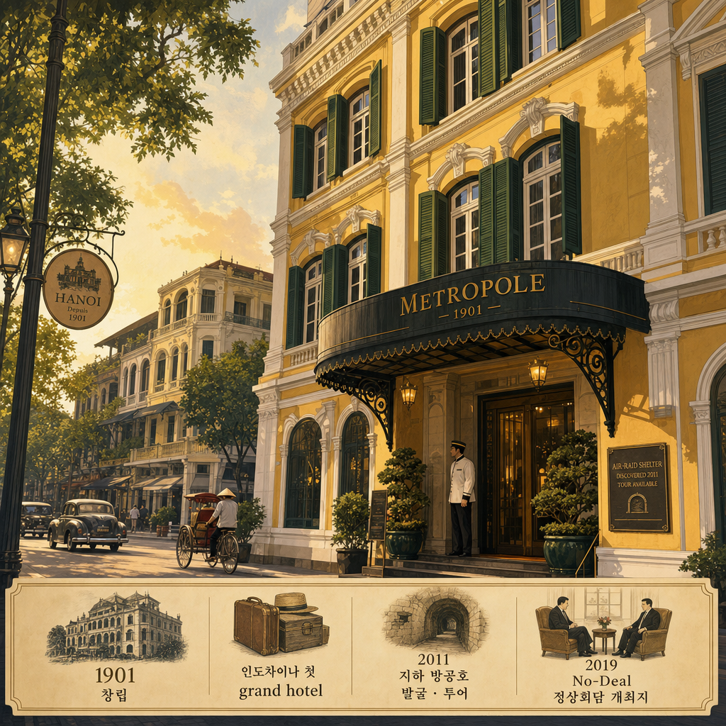 소피텔 메트로폴 1901 파사드