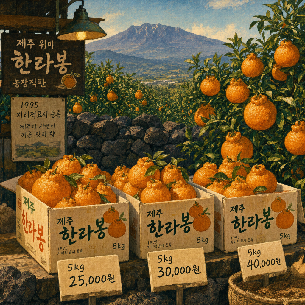한라봉 농가 직거래