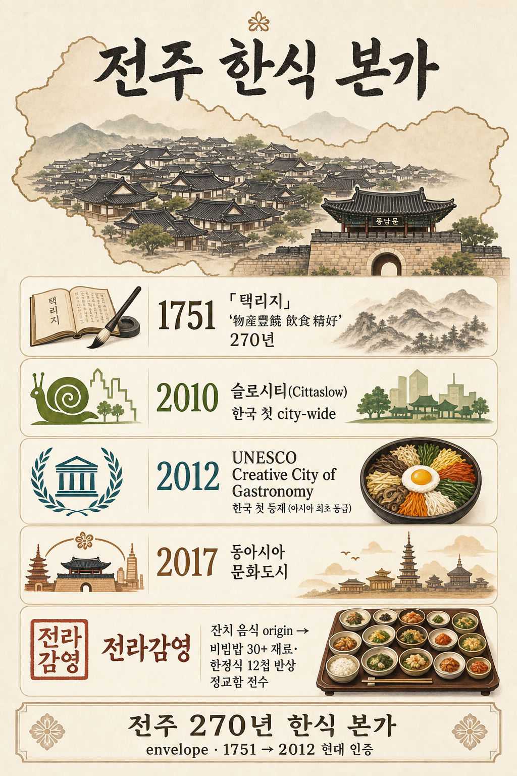2012 UNESCO + 2010 Cittaslow envelope 인포그래픽