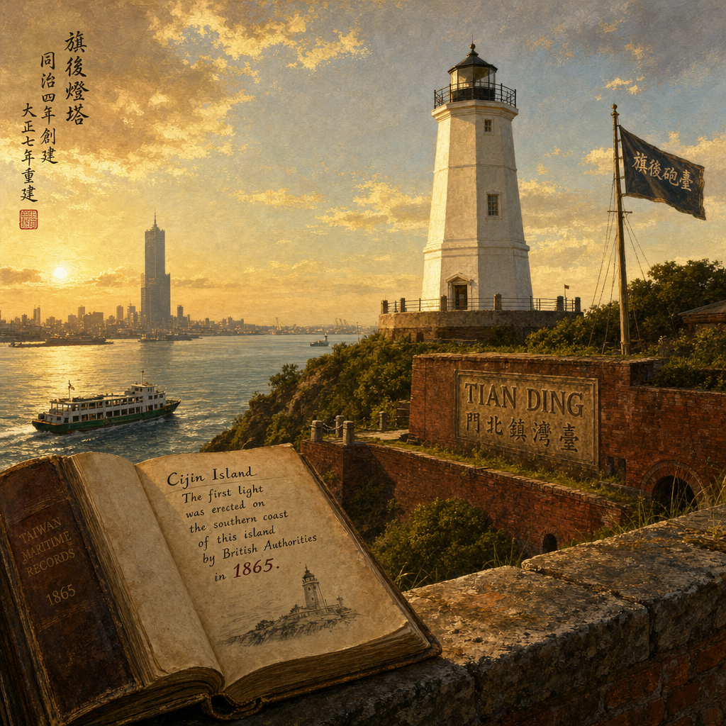 旗津 旗后 등대 + 포대