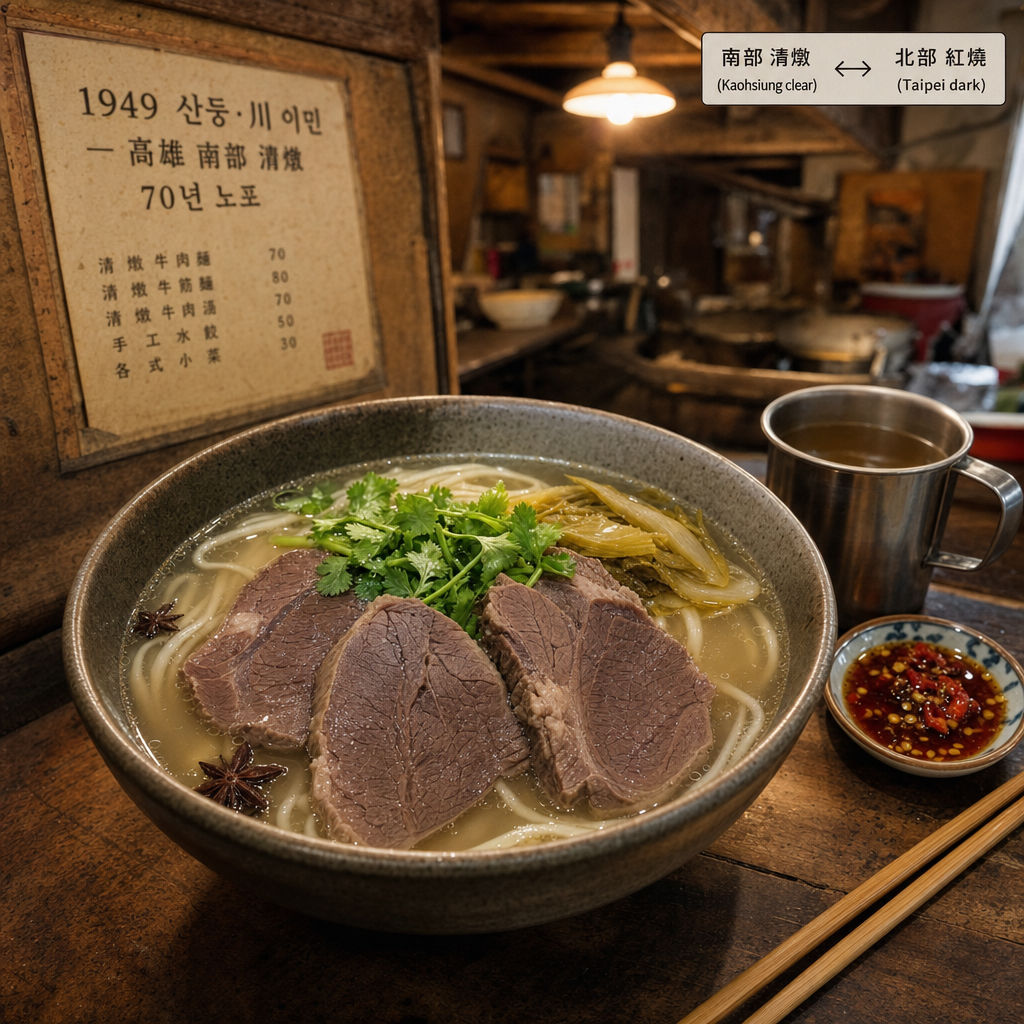 南部 清燉 牛肉麵 close-up