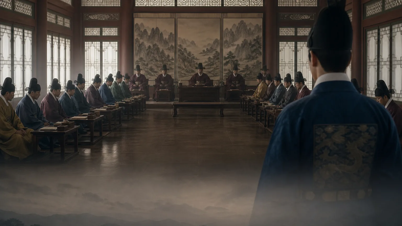 충녕대군의 선택과 조선 왕위 계승을 상징하는 장면