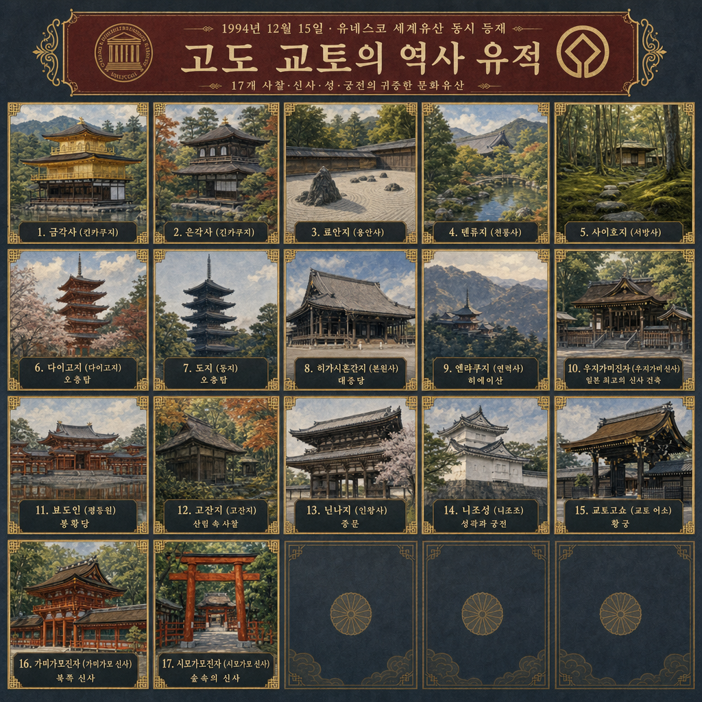 1994 유네스코 17 monuments 모자이크 이미지