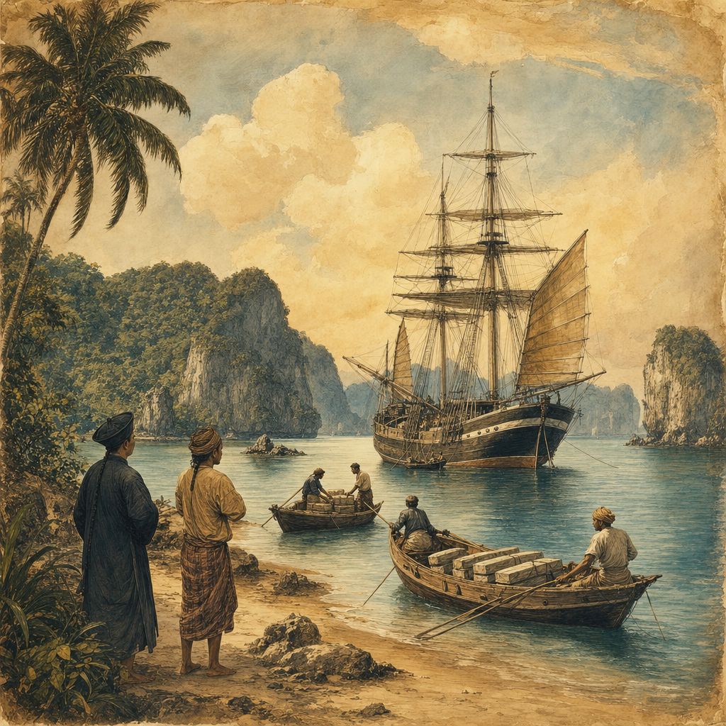 Earl 1837 항해 삽화