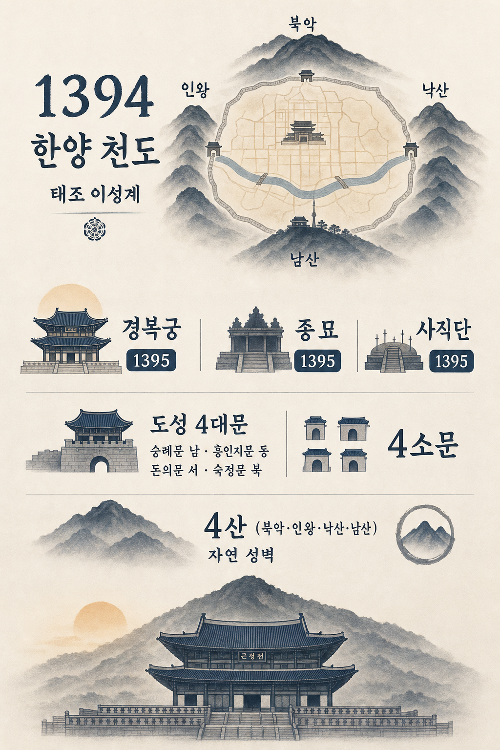 조선 한양 1394