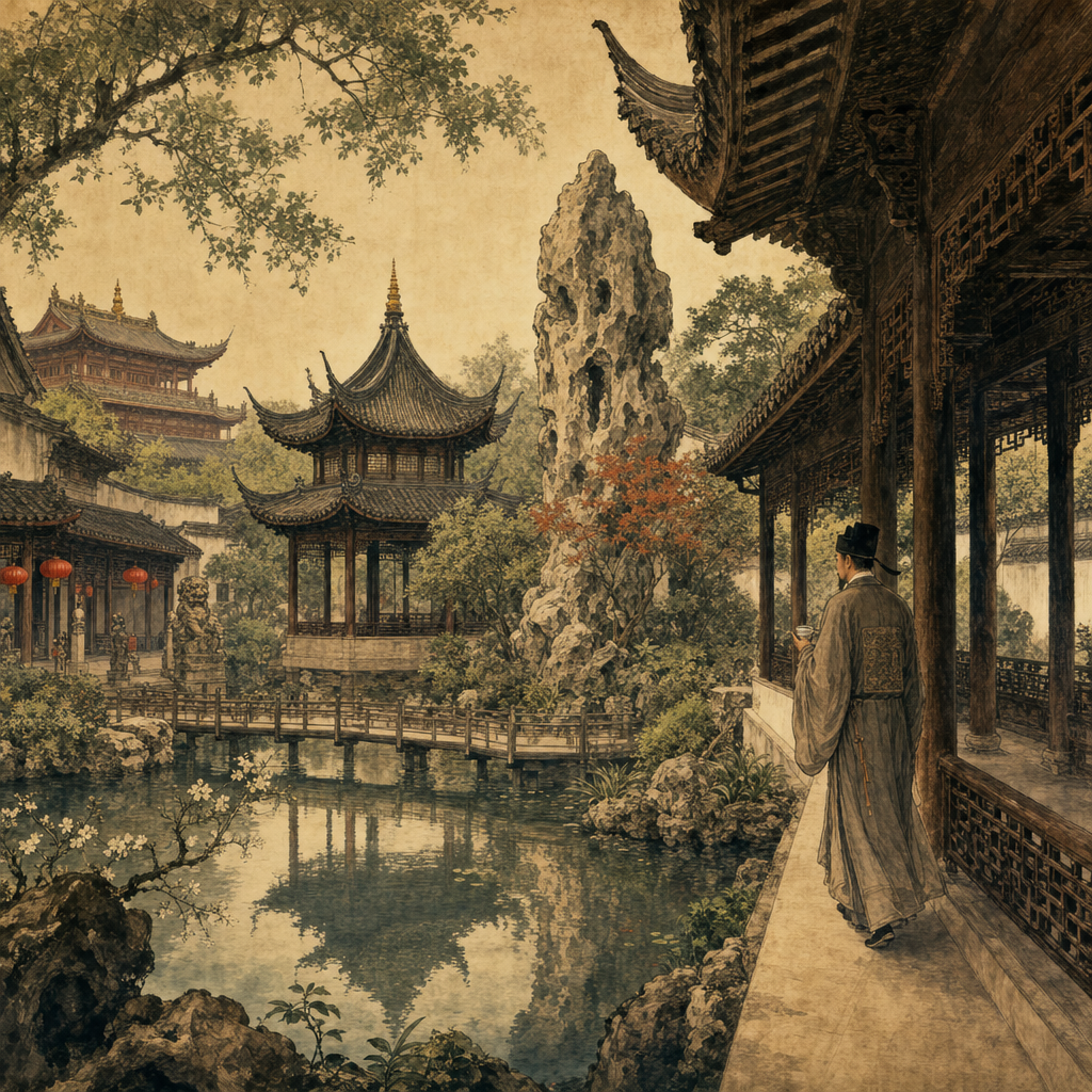 江南 어촌·1559 豫园 이미지