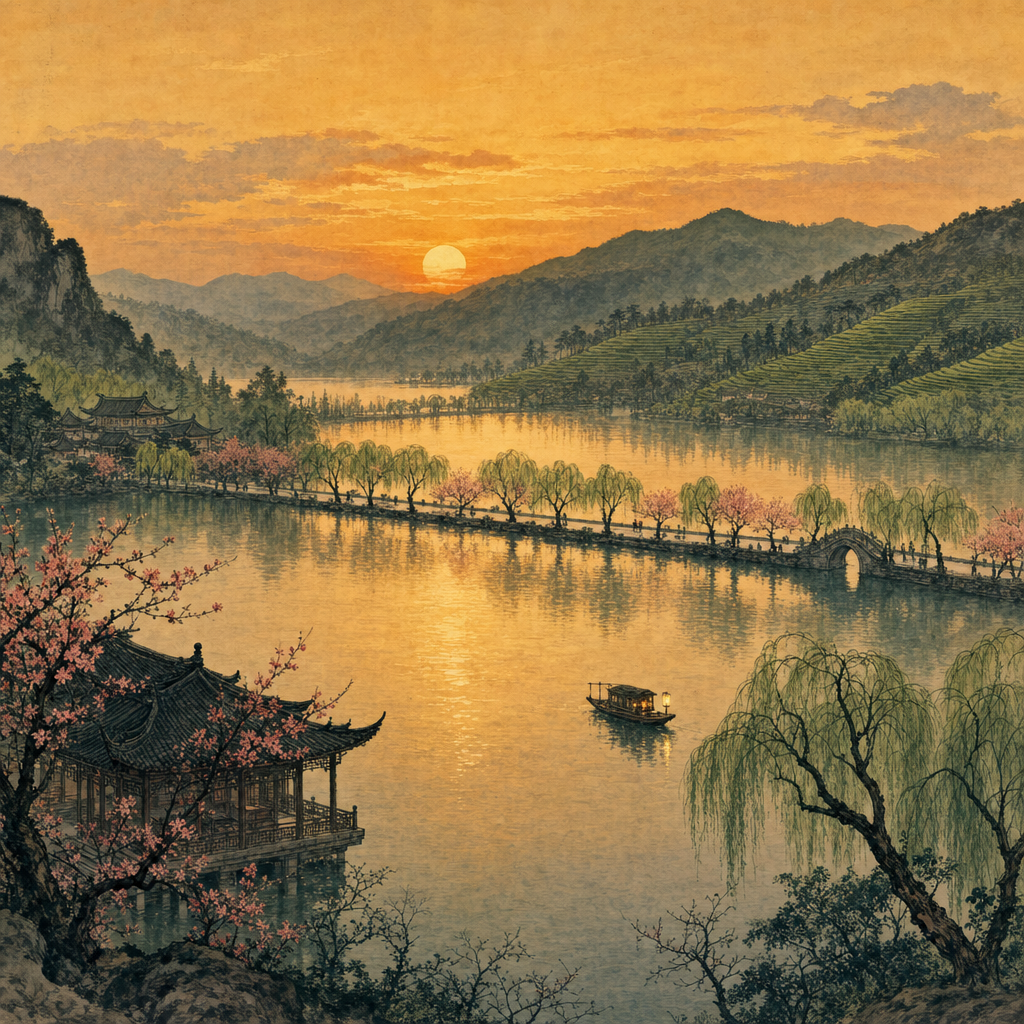 杭州 西湖 이미지