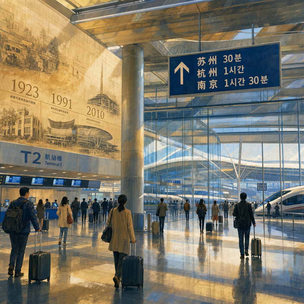 SHA 虹桥 공항 이미지