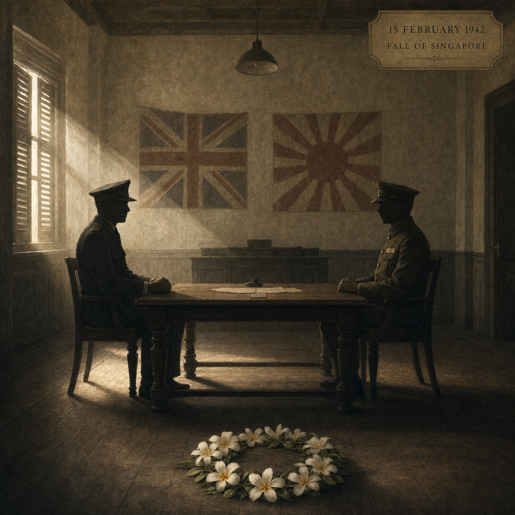 1942 Fall of Singapore 외부 관찰 이미지