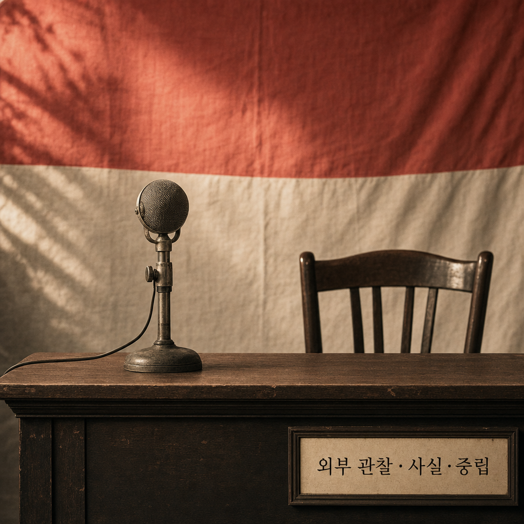 외부 관찰·사실·중립 결 이미지