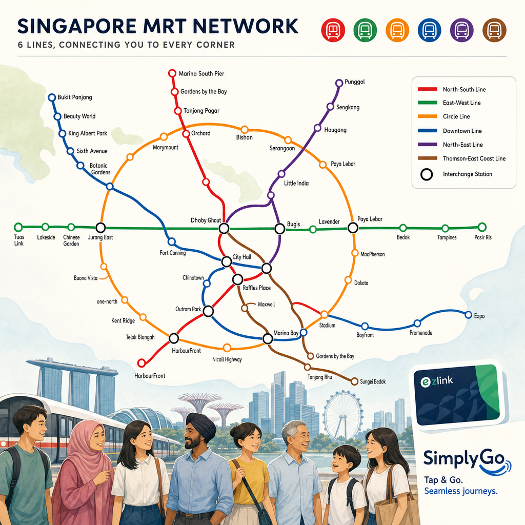 MRT 노선도 이미지