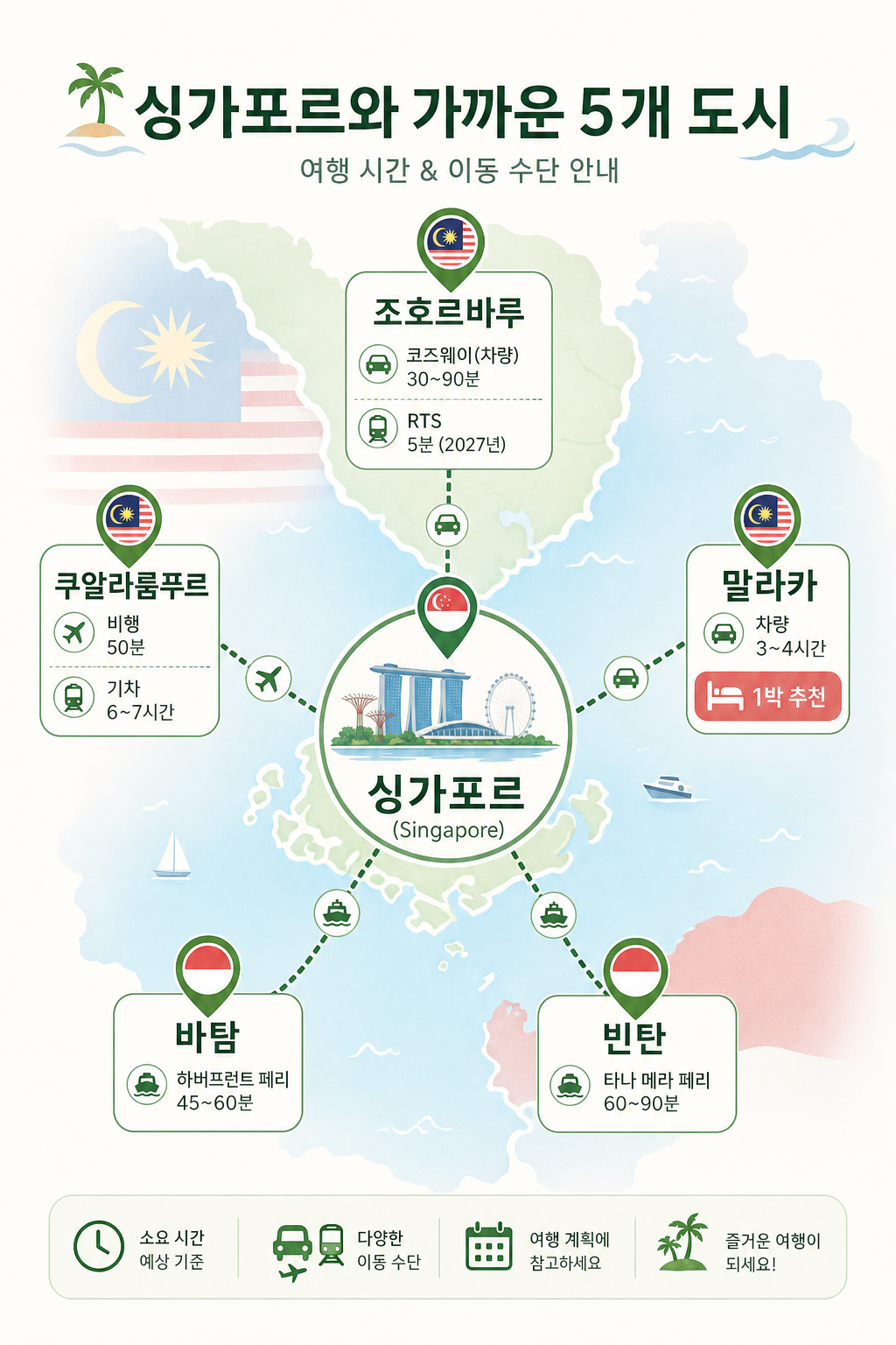 인근 5도시 네트워크 인포그래픽