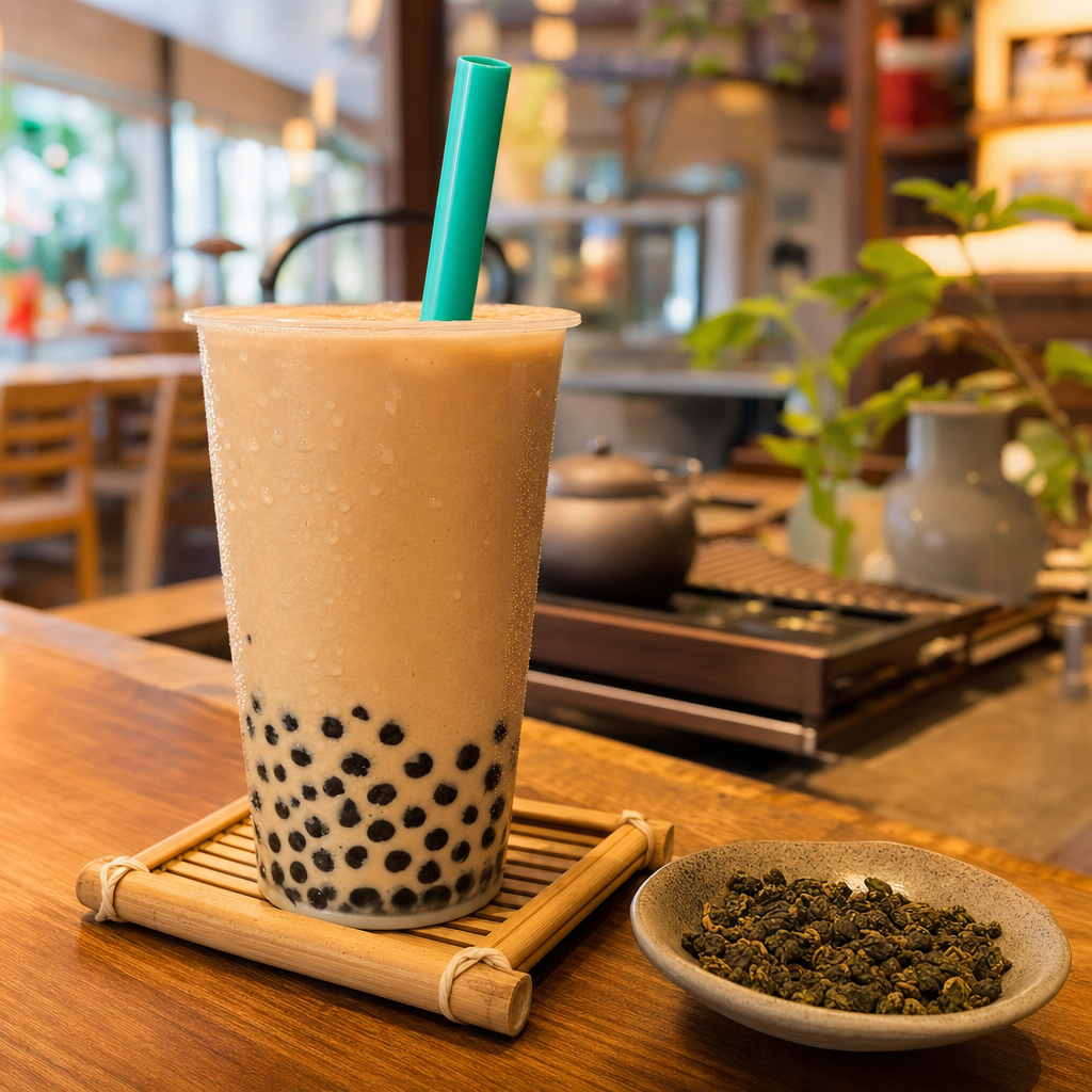 珍珠奶茶 한 잔 이미지