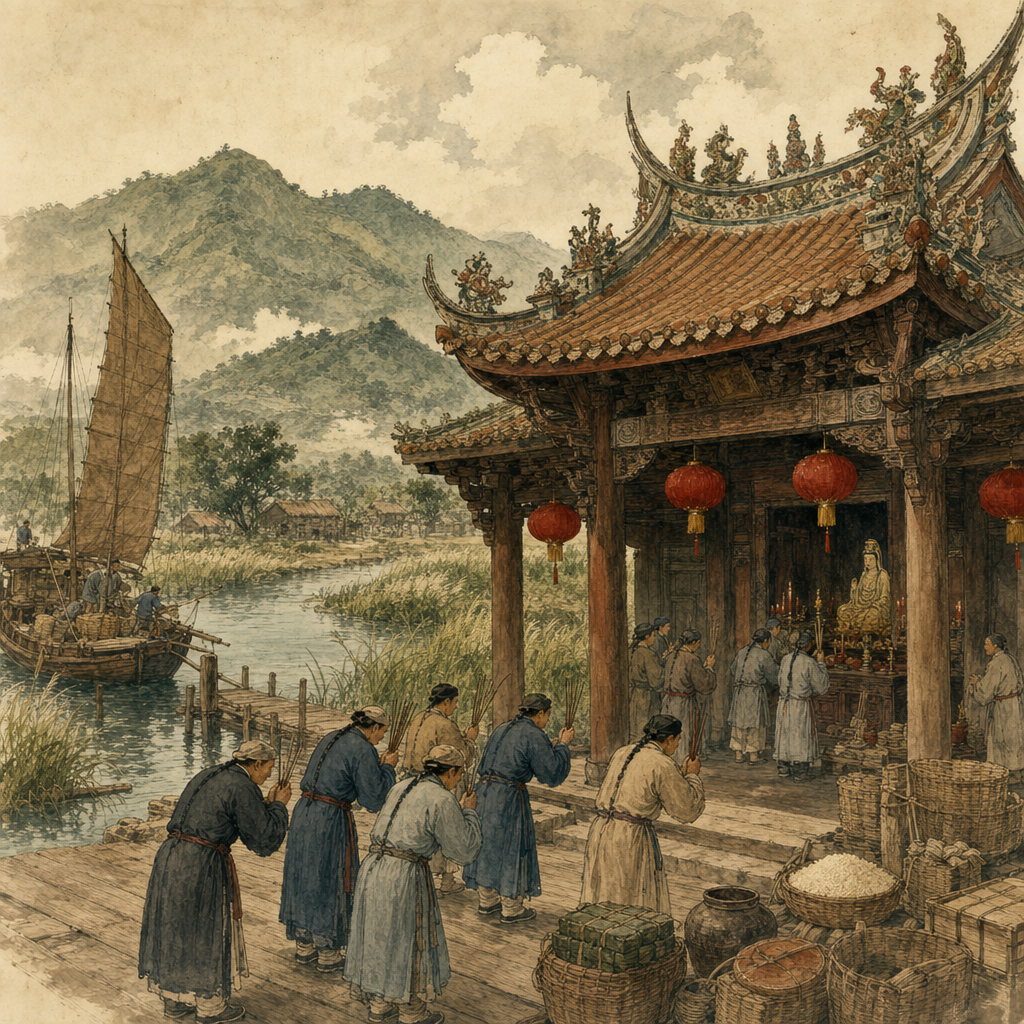 1738 萬華·龍山寺 창건 이미지