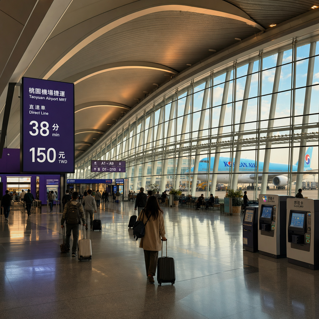 TPE 桃園국제공항 이미지