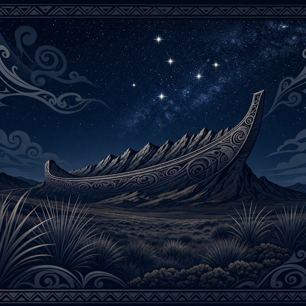 Te Waka o Aoraki 창세 신화